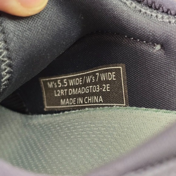 Kizik Madrid Eco-Knit Hands Free Shoes Womens 7 Wide Gray Sneakers Mens 5.5 - Picture 8 of 10